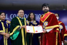 Photo of Vels University honours TR Silambarasan with an honorary doctorate at the 11th Annual Convocation Ceremony!!